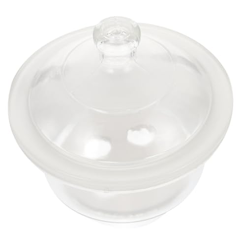 MAGICLULU Labor glass exsikkator Korrosionsbeständig Vakuum trockenglas für Wissenschaftliche Experimente mit Glatter Oberfläche und Sicherer Handhabung von MAGICLULU