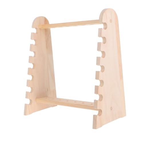 MAGICLULU Laborhalterung Reagenzglasständer Reagenzglasständer Halter Testlaborröhrchenhalter Reagenzglasaufbewahrung Gewürzröhrchenständer Probenröhrchenständer von MAGICLULU