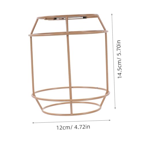 MAGICLULU Lampenschirm Gestell Industrial Metallkäfig Lampenschirm Rahmen DIY Lampenhalter für Pendelleuchte Tischlampe Wohnzimmer Esszimmer Büro MAGICLULU Lampenschirm Gestell Industrial Metallkäfig Lampenschirm Rahmen DIY Lampenhalter für Pendelleuchte Tischlampe Wohnzimmer Esszimmer Büro von MAGICLULU