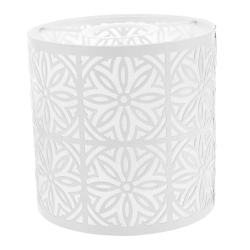 MAGICLULU Lampenschirm aus Eisen mit Filigranem Hohlmuster Dekorativer Metallschirm für Tisch Wandleuchten Eleganter Lampenschirm für Wohnzimmer Schlafzimmer Langlebiges Design MAGICLULU Lampenschirm aus Eisen mit Filigranem Hohlmuster Dekorativer Metallschirm für Tisch Wandleuchten Eleganter Lampenschirm für Wohnzimmer Schlafzimmer Langlebiges Design von MAGICLULU