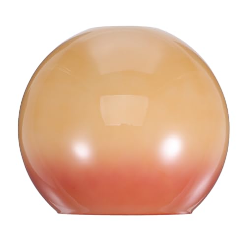 MAGICLULU Lampenschirm aus Glas, Ersatz-Kugellichtabdeckung für Pendelleuchte, Stehleuchte, Tischlampe, 4,2 cm, Einbauleuchte, 15 cm Durchmesser, 13 cm Höhe, Rosa MAGICLULU Lampenschirm aus Glas, Ersatz-Kugellichtabdeckung für Pendelleuchte, Stehleuchte, Tischlampe, 4,2 cm, Einbauleuchte, 15 cm Durchmesser, 13 cm Höhe, Rosa von MAGICLULU