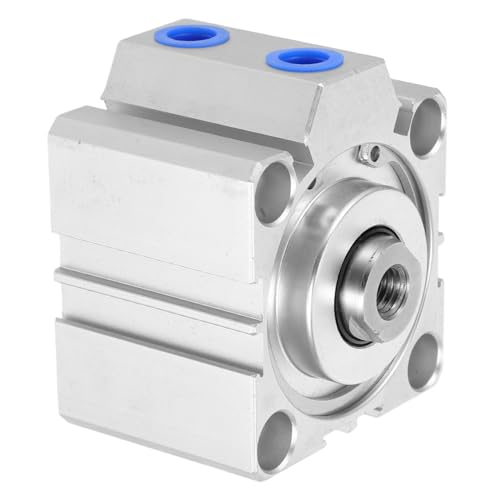 MAGICLULU Leichter Aluminiumlegierung Pneumatikzylinder Kompakt Verschleißfest Hohe Präzision für Maschinenbau Holzverarbeitung Fertigung Geeignet für Beengte Räume und Industrieanlagen von MAGICLULU