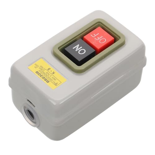 MAGICLULU Lichtschalter Rocker Switch Druckknopf Steuerungskasten für Maschinenbetrieb Kompakt und Robust Einfache Integration und Hohe von MAGICLULU