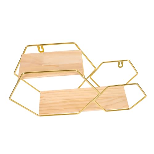 MAGICLULU Lochfreies Lagerregal Heimdekor Zimmer Schwarze Hängeregale Halterung Schwebender Wandschrank Kleines Dekoratives An Der Wand Montiert Ästhetische von MAGICLULU