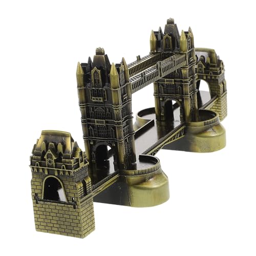 MAGICLULU London Tower Bridge Modell aus Metall Europäisches Design Vielseitige Tischdekoration für Büro und Zuhause Stilvolles Sammlerstück und Kreatives Souvenir Pflegeleicht und MAGICLULU London Tower Bridge Modell aus Metall Europäisches Design Vielseitige Tischdekoration für Büro und Zuhause Stilvolles Sammlerstück und Kreatives Souvenir Pflegeleicht und von MAGICLULU
