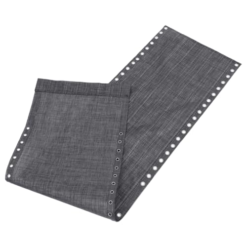 MAGICLULU Loungechair Replacement Fabric Schwarz Strapazierfähig und Wetterfest für Camping Balkon und Outdoor Aktivitäten Komfortabler Sitz für Entspannung von MAGICLULU