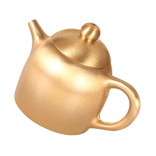 MAGICLULU Messing Mini Chinesischer Stil Robuste Desktop Dekoration Schreibtisch Ornament Kreatives Sammlerstück Geschenkidee von MAGICLULU