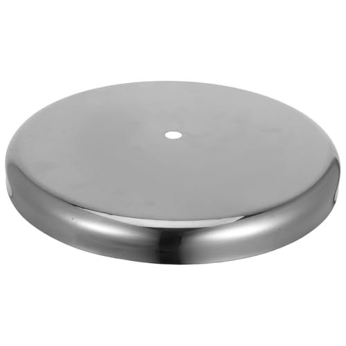 MAGICLULU Metall Stützensockel für Einziehbare Verkehrsleitpfosten Stabiler Pfostenadapter für Geländer Außenbereich Vielseitig Einsetzbar für Menschenmengen und Absperrungen von MAGICLULU
