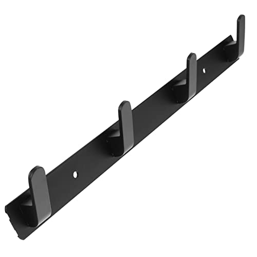 MAGICLULU Metall Garderobenhaken ohne Bohren Fach Wandhaken Robuster Kleiderhalter für Jacken Hüte Schlüssel Platzsparend und Kratzfrei für Zuhause und Türrückseite von MAGICLULU