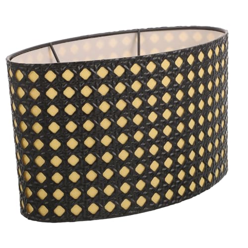 MAGICLULU Metall Lampenschirm Oval Hohl Ersatz Lampenschirm Tischlampe Nachttischlampe Metalllampenschirm mit Gelbem Innenfutter Langlebig Robust Eleganter Wohnraumbeleuchtung MAGICLULU Metall Lampenschirm Oval Hohl Ersatz Lampenschirm Tischlampe Nachttischlampe Metalllampenschirm mit Gelbem Innenfutter Langlebig Robust Eleganter Wohnraumbeleuchtung von MAGICLULU