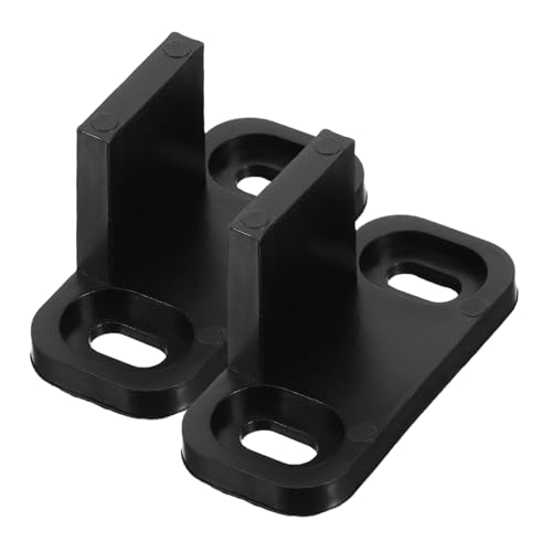 MAGICLULU Metall Scheunentor Bodenführung Recessed Bottom Guide Anti wackel Funktion für Schiebetüren Verstellbare Türführung für Kleiderschrank Schiebetürbeschläge Einfache Montage von MAGICLULU