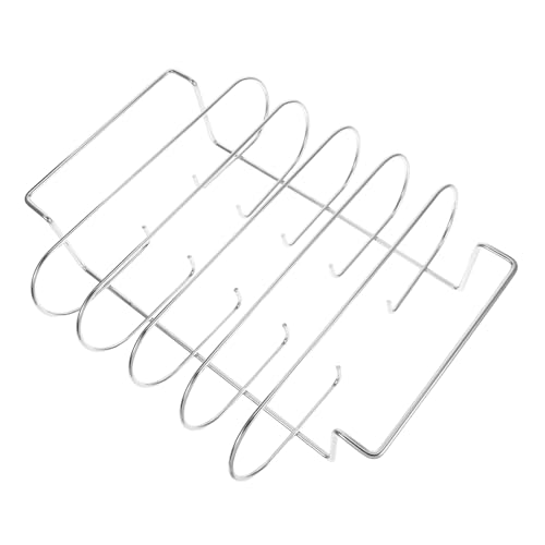 MAGICLULU Metallisches Hähnchenschenkel Rack für Gleichmäßiges von Gemüse Meeresfrüchten und für Familienpicknicks und Festlichkeiten von MAGICLULU
