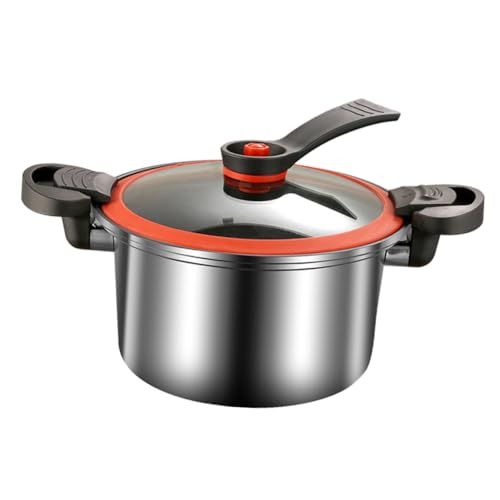 MAGICLULU Mikrodruck Kochtopf Antihaft Suppentopf Mit Doppeltem Griff Für Gleichmäßiges Kochen Für Hausgebrauch Induktionsherde Und Suppen Zubereiten MAGICLULU Mikrodruck Kochtopf Antihaft Suppentopf Mit Doppeltem Griff Für Gleichmäßiges Kochen Für Hausgebrauch Induktionsherde Und Suppen Zubereiten von MAGICLULU