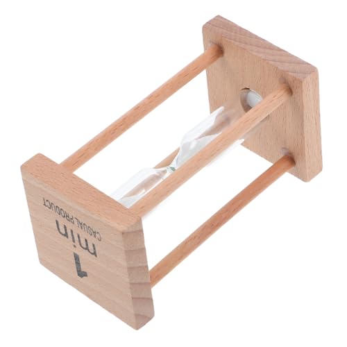 MAGICLULU Mini-Sanduhr Aus Holz Und Minuten-zeitmessung Kleine Sanduhr Als Dekoration Für Küche Und Zuhause Mini-Timer Für Kochen Und Spielen von MAGICLULU