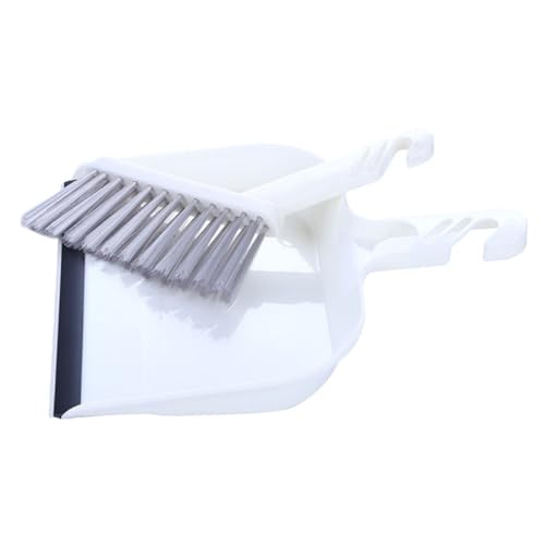 MAGICLULU Mini Tischbesen und Kehrschaufel Set Handfeger mit Staubschaufel Leicht und Tragbar für zu Hause Kindergarten Weiß Platzsparend und Praktisch MAGICLULU Mini Tischbesen und Kehrschaufel Set Handfeger mit Staubschaufel Leicht und Tragbar für zu Hause Kindergarten Weiß Platzsparend und Praktisch von MAGICLULU