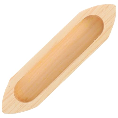 MAGICLULU Miniaturboot Aus Holz Kanal Ornamente Nautisch Planke Künstlich Yacht Bauen Figur Willkommen Anlage Schwimmbad Ruderboot Wasser Bretter Mini-segelboot Floß Hölzern von MAGICLULU