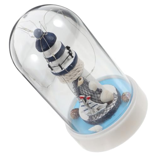 MAGICLULU Mediterranes Leuchtturm Nachtlicht Aus Strapazierfähigem Harz Led Tischlampe Dekoration Für Schlafzimmer Badezimmer Und Wohnzimmer Nautische Atmosphäre Für Ihr Zuhause MAGICLULU Mediterranes Leuchtturm Nachtlicht Aus Strapazierfähigem Harz Led Tischlampe Dekoration Für Schlafzimmer Badezimmer Und Wohnzimmer Nautische Atmosphäre Für Ihr Zuhause von MAGICLULU