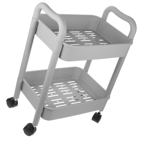 MAGICLULU Mobiler Aufbewahrungswagen mit Praktischer Stöckiger Trolley für Bad und Multifunktionales Regal für Zuhause Schlankes Design zur Optimalen Raumnutzung von MAGICLULU