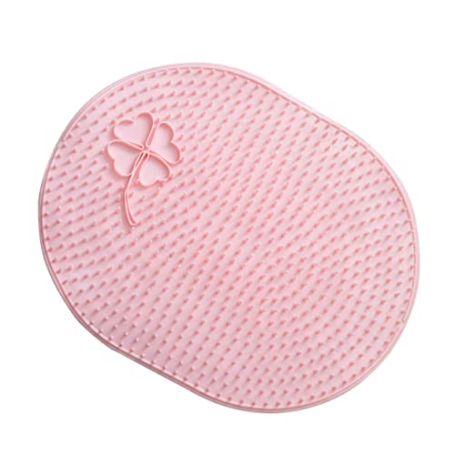 MAGICLULU Multifunktionaler Fußmassage Schrubber aus Tpe Großes Rutschfestes Dusch Fußreinigungs Pad Peeling gegen Hornhaut und Geruch Fördert Durchblutung Geeignet für Fußpflege und Massage von MAGICLULU