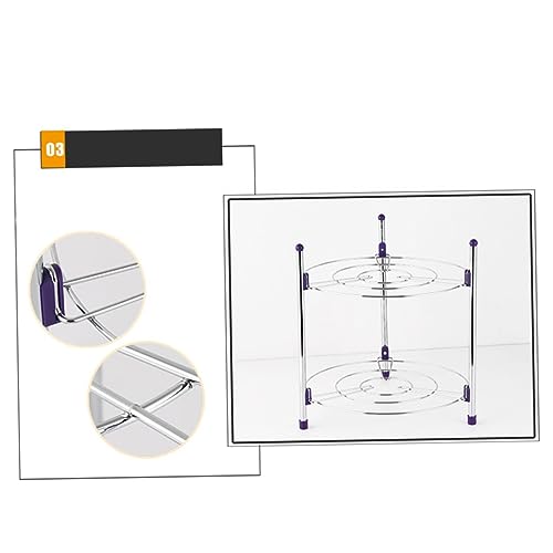 MAGICLULU Multifunktionales Küchenregal Kitchen Shelf Stand küche Organisation Mehrschichtiger Aufbewahrungsständer zur Selbstmontage von MAGICLULU