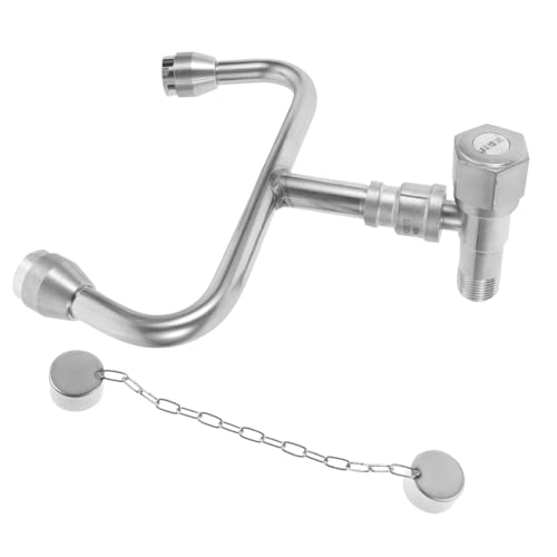 MAGICLULU Notfall Augenspülstation Edelstahl Wasserhahn Aufsatz mit Hebelaktivierung Spülfunktion für Augenreinigung Schnelle Aktivierung für Waschbecken Geeignet MAGICLULU Notfall Augenspülstation Edelstahl Wasserhahn Aufsatz mit Hebelaktivierung Spülfunktion für Augenreinigung Schnelle Aktivierung für Waschbecken Geeignet von MAGICLULU