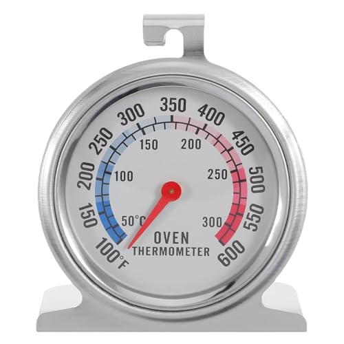MAGICLULU Ofenüberwachungsthermometer: Küchenofenthermometer zur Überwachung der Lebensmitteltemperatur, Backzubehör für die Kalibrierung von Hobbybäckern MAGICLULU Ofenüberwachungsthermometer: Küchenofenthermometer zur Überwachung der Lebensmitteltemperatur, Backzubehör für die Kalibrierung von Hobbybäckern von MAGICLULU