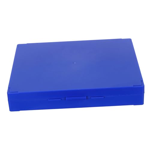 MAGICLULU Platz Mikroskop objektträger Aufbewahrungsbox aus Robustem Kunststoff mit Sicherem Verschluss Wiederverwendbar Stapelbar für Labor und Präzise Probenlagerung von MAGICLULU