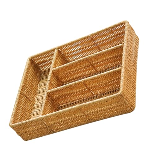 MAGICLULU Platzsparende Organizer-körbe Besteckkörbe Für Buffets Robuste Gewebte Konstruktion MAGICLULU Platzsparende Organizer-körbe Besteckkörbe Für Buffets Robuste Gewebte Konstruktion von MAGICLULU