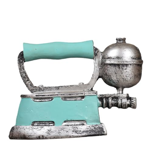 MAGICLULU Retro -Eisenverzierungen dekorativ Dekorationen für Zuhause Mini - Vintage Dekofigur - Altes Bügeleisen Dekoration Desktop-Ornament aus Harz Vintage Handwerksverzierung MAGICLULU Retro -Eisenverzierungen dekorativ Dekorationen für Zuhause Mini - Vintage Dekofigur - Altes Bügeleisen Dekoration Desktop-Ornament aus Harz Vintage Handwerksverzierung von MAGICLULU