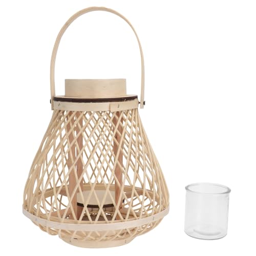 MAGICLULU Retro Laterne Kerzenhalter Tisch Bodendekoration Wiederverwendbar für Partys Hochzeitsdeko Wohnzimmer Schlafzimmer von MAGICLULU