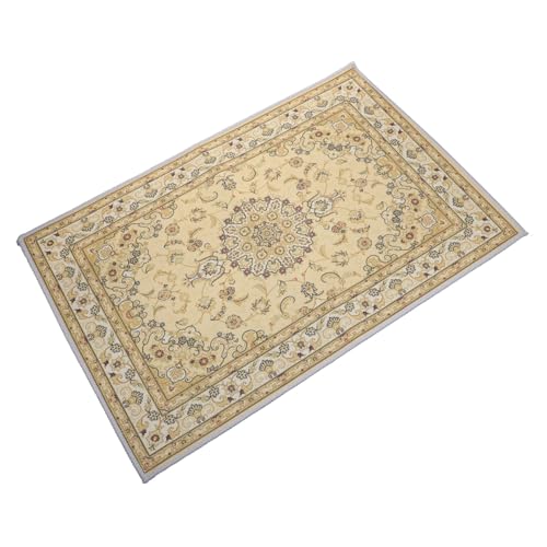 MAGICLULU Retro Teppich für Zuhause Gedruckte Muster Bodenmatte Staubdichtes Polyestervlies Dekorative Vintage Fußmatte für Wohn Schlafzimmer MAGICLULU Retro Teppich für Zuhause Gedruckte Muster Bodenmatte Staubdichtes Polyestervlies Dekorative Vintage Fußmatte für Wohn Schlafzimmer von MAGICLULU
