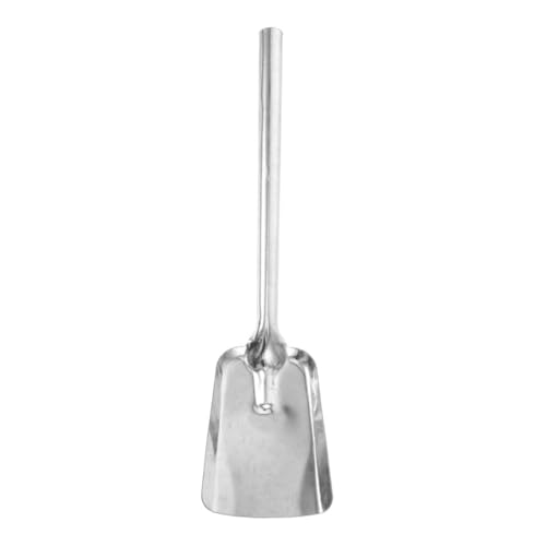 MAGICLULU Robuste Ascheschaufel mit Langem Holzgriff für Kohlen und zum Reinigen von Grill Kamin und Holzofen Vielseitiges Werkzeug für Effiziente Feuerpflege von MAGICLULU