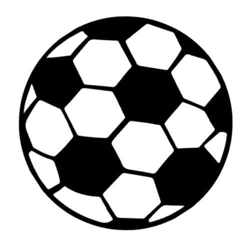 MAGICLULU Runder Fußballteppich für Kinderzimmer Weicher Bodenbelag mit Einzigartigem Fußballmuster Rutschfester Unterseite zur Dekoration im Wohnzimmer oder Schlafzimmer von MAGICLULU