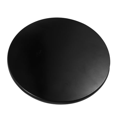 MAGICLULU Runder Holzstuhl Sitzfläche Durchmesser Robustes Holz Sitzbrett Ersatzplatte mit Glatter Kante Kompakte Möbel Sitzauflage für Esszimmer Büro und Barhocker von MAGICLULU