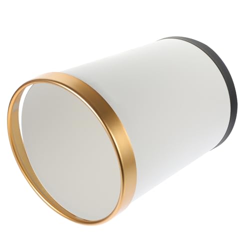 MAGICLULU Runder Nordischer Mülleimer ohne Deckel für Wohnzimmer Schlafzimmer und Büro Robuster Praktischer Abfallbehälter für Räume für Stilvolle Wohnraumgestaltung MAGICLULU Runder Nordischer Mülleimer ohne Deckel für Wohnzimmer Schlafzimmer und Büro Robuster Praktischer Abfallbehälter für Räume für Stilvolle Wohnraumgestaltung von MAGICLULU