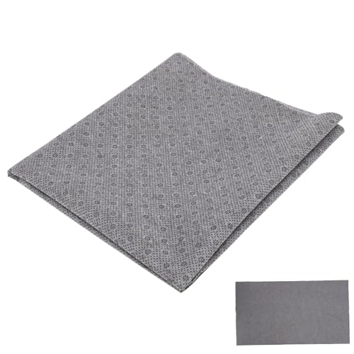 MAGICLULU Rutschfester Teppichstoff aus Vlies für Teppichherstellung Antirutsch Material für DIY und Heimdekoration Waschbar und Wiederverwendbar von MAGICLULU