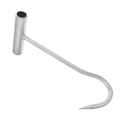 MAGICLULU Schachtdeckel Hebehaken aus Robustem Eisen mit Langem Griff für Müheloses Anheben und Bewegen von Kanaldeckeln Ergonomisch Langlebig Praktisch und Leicht Transportierbar MAGICLULU Schachtdeckel Hebehaken aus Robustem Eisen mit Langem Griff für Müheloses Anheben und Bewegen von Kanaldeckeln Ergonomisch Langlebig Praktisch und Leicht Transportierbar von MAGICLULU