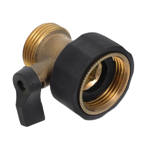 MAGICLULU Schlauchabsperrventil Messing mit Verlängerbarem Griff Robustes Gartenschlauch verbinder Ventil für Präzise Wasserflussregelung für Bewässerung und Reinigung im Garten MAGICLULU Schlauchabsperrventil Messing mit Verlängerbarem Griff Robustes Gartenschlauch verbinder Ventil für Präzise Wasserflussregelung für Bewässerung und Reinigung im Garten von MAGICLULU