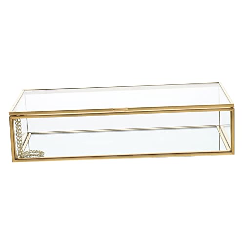 MAGICLULU Schmuck Aufbewahrungsbox Transparent Vintage Schmuckkästchen für Zuhause Schlafzimmer Wohnzimmer Praktischer Schmuck Organizer mit Elegantem Design für Ringe Ohrringe und MAGICLULU Schmuck Aufbewahrungsbox Transparent Vintage Schmuckkästchen für Zuhause Schlafzimmer Wohnzimmer Praktischer Schmuck Organizer mit Elegantem Design für Ringe Ohrringe und von MAGICLULU