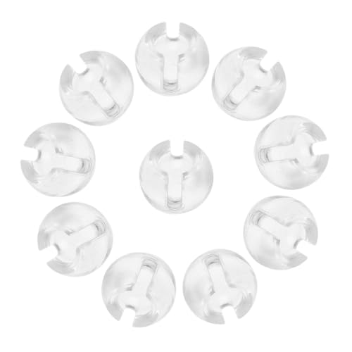 MAGICLULU 30stücke Transparente Jalousie-begrenzungsschnallen Kettenstopper Für Vorhänge Perlenkettenverbinder Ersatz-kugelstopper Für Fensterdekor MAGICLULU 30stücke Transparente Jalousie-begrenzungsschnallen Kettenstopper Für Vorhänge Perlenkettenverbinder Ersatz-kugelstopper Für Fensterdekor von MAGICLULU