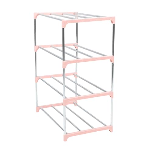 MAGICLULU Schuhregal aus und Lagiger Schuhorganizer für Zuhause Platzsparend und für Enge für Verschiedene Schuharten von MAGICLULU