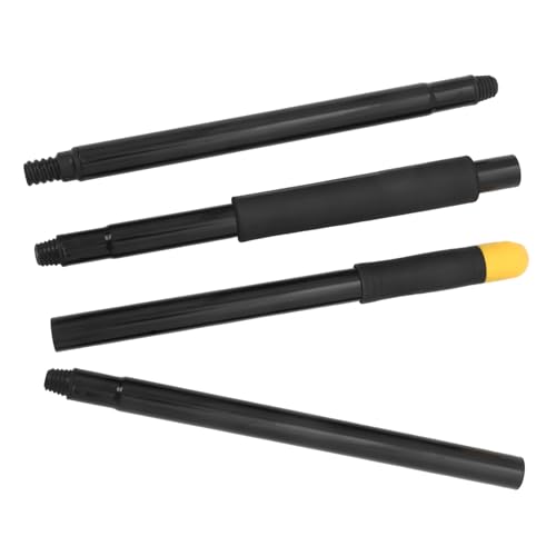 MAGICLULU Segmentierte Moppstange Gewinde Moppstange Langer Moppgriff Besenstange Ersatz Moppgriff Aus Metall Gewinde Moppstab Moppstangengriff Ersatz von MAGICLULU