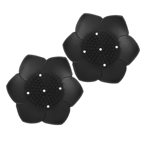 MAGICLULU Abtropfbare Seifenschale 2er Set Silikon Seifenhalter Drainage Für Dusche Kompakt Elegant MAGICLULU Abtropfbare Seifenschale 2er Set Silikon Seifenhalter Drainage Für Dusche Kompakt Elegant von MAGICLULU