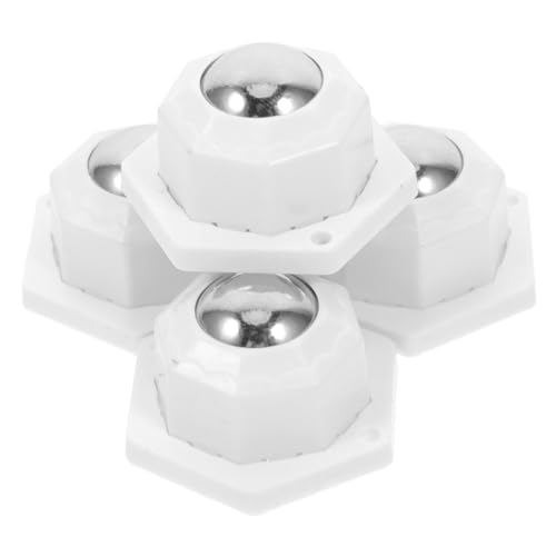 MAGICLULU Selbstklebende Mini Lenkrollen mit Stahlkugellager Geräuscharm Stabile Edelstahlmaterialien Drehbar für Möbel Aufbewahrungsboxen Mülltonnen MAGICLULU Selbstklebende Mini Lenkrollen mit Stahlkugellager Geräuscharm Stabile Edelstahlmaterialien Drehbar für Möbel Aufbewahrungsboxen Mülltonnen von MAGICLULU