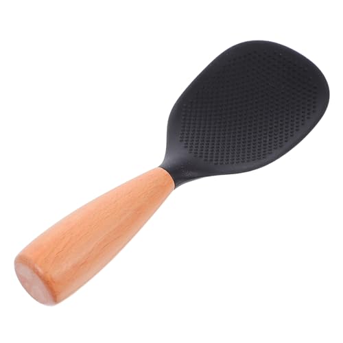 MAGICLULU Selbststehender Silikon Reislöffel mit Holzgriff Hitzebeständig und Antihaftbeschichtet für Reiskochen und Servieren Ergonomisches Design für Komfortable Handhabung MAGICLULU Selbststehender Silikon Reislöffel mit Holzgriff Hitzebeständig und Antihaftbeschichtet für Reiskochen und Servieren Ergonomisches Design für Komfortable Handhabung von MAGICLULU