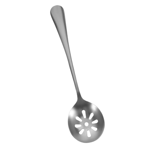 MAGICLULU Servierlöffel Mit Löchern Perforierter Löffel Für Haushalt Kleiner Schlitzlöffel Küchensieb Zum Abseihen Von Nudeln Und Gemüse von MAGICLULU
