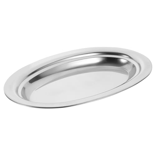 MAGICLULU Servierplatte Oval Hochwertige Dessert und Snackschale für Partys und Feiern Praktisch Leicht und Einfach zu Reinigen Glatte Oberfläche Rutschfest und Handfreundlich MAGICLULU Servierplatte Oval Hochwertige Dessert und Snackschale für Partys und Feiern Praktisch Leicht und Einfach zu Reinigen Glatte Oberfläche Rutschfest und Handfreundlich von MAGICLULU
