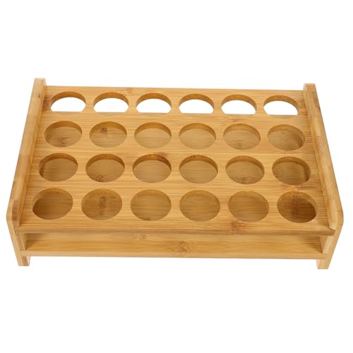 MAGICLULU Shotgläser Halter Löchern Schnapsglas Serviertablett Organizer für Whisky und Cocktailgläser Praktisches Barzubehör für Partys und Geschenkideen für Whiskyliebhaber von MAGICLULU