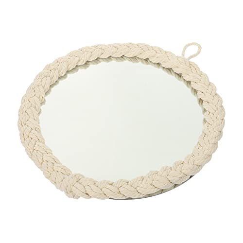 MAGICLULU Spiegel Wohnakzente Camping-hängetopf Dekorationen Für Zu Hause Haushaltswaren Vintage Wandteppich Schmuck Display Platte Boho Präsentationstablett Böhmen Glas Weiß MAGICLULU Spiegel Wohnakzente Camping-hängetopf Dekorationen Für Zu Hause Haushaltswaren Vintage Wandteppich Schmuck Display Platte Boho Präsentationstablett Böhmen Glas Weiß von MAGICLULU