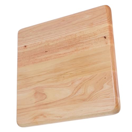 MAGICLULU Stuhl Holzkissen Holzhocker Sitz Ersatz Barhocker Ersatzsitz Stuhl Versorgung Barhocker Ersatzsitz Sitzteil Für Home Hocker Holz Sitzteil Beige von MAGICLULU